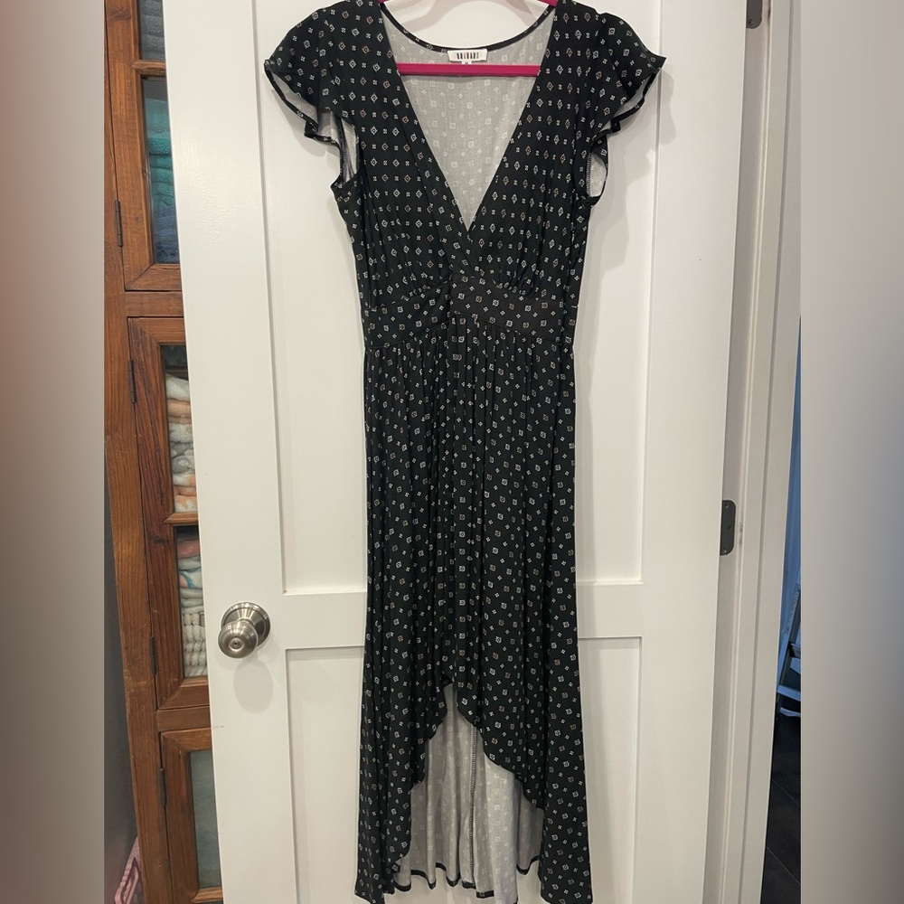 Black Mid Length Dress